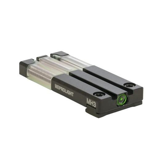 Meprolight Fiber-Tritium Bullseye Rear Sight for Glock MOS Green - Precision Shot Firearms