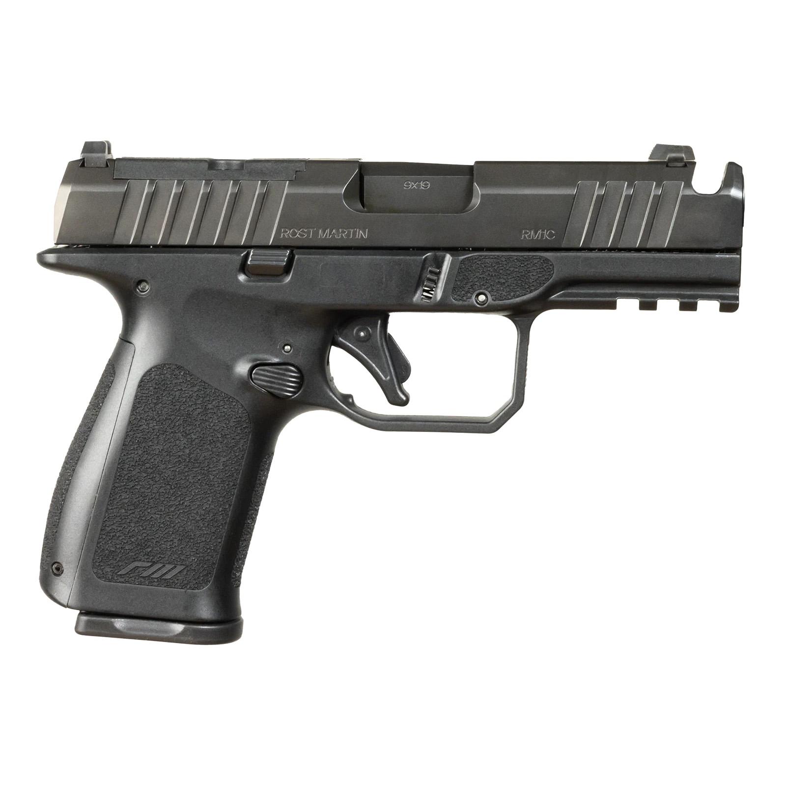 Rost Martin RM1C Comp Handgun 9mm Luger 10rd Magazines(2) 4" Barrel Optic Ready CA Compliant - Precision Shot Firearms