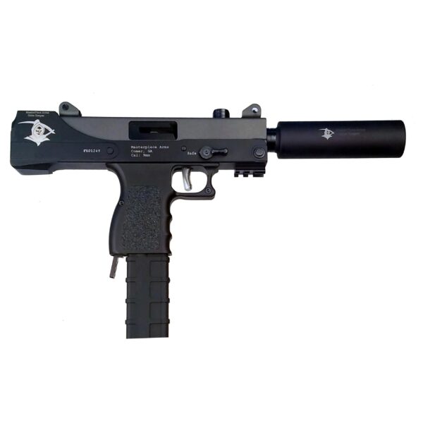 MPA Defender "Grim Reaper" Handgun 9mm Luger 30rd Magazine 5.5" Barrel Black Cerakote Finish - Precision Shot Firearms