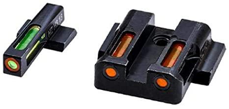HIVIZ LiteWave H3 sight Orange/Green LitePipe/Orange front ring fits S&W Shield models - Precision Shot Firearms