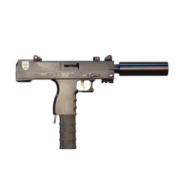 Masterpiece Arms Defender MPA30T Handgun 9mm Luger 30rd Magazine 4.5" Threaded Barrel Black - Precision Shot Firearms