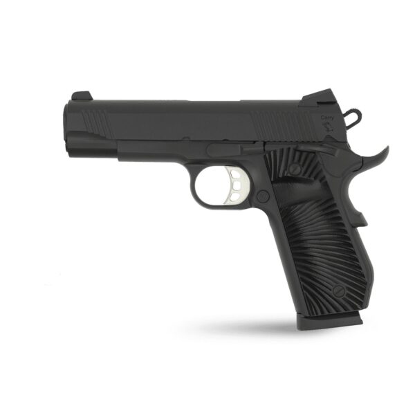 TISAS 1911 Carry 45ACP 4.25'' Ed Brown Bobtail Cerakote Black Sunburst - Precision Shot Firearms