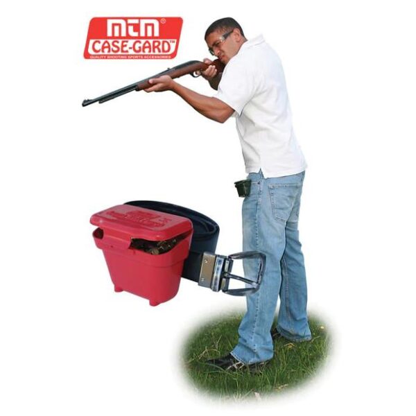 MTM Red Ammo Belt Pouch for 22LR to 9mm - Precision Shot Firearms