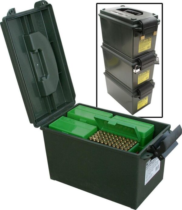 MTM AC11 - Forest Green Ammo Can for Bulk Ammo - Precision Shot Firearms