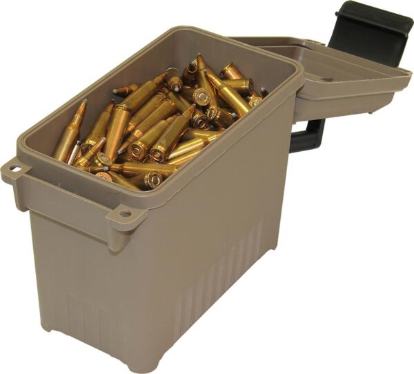 MTM Ammo Can Mini for Bulk Ammo - FDE - Precision Shot Firearms