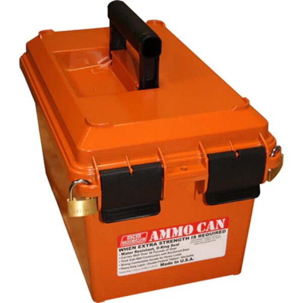 MTM Ammo Can for Bulk Ammo Orange - Precision Shot Firearms