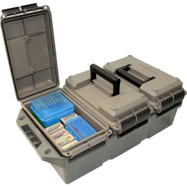 MTM 3 Can .50 Cal Ammo Crate - Flat Dark Earth - Precision Shot Firearms