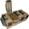 MTM 4-Can 30 Cal Ammo Crate FDE Cans ODG Tray - Precision Shot Firearms
