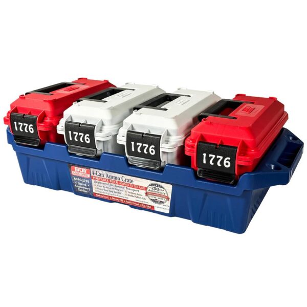 MTM Limited Edition 1776 Multi-Can Ammo Crate .30 Cal - Precision Shot Firearms