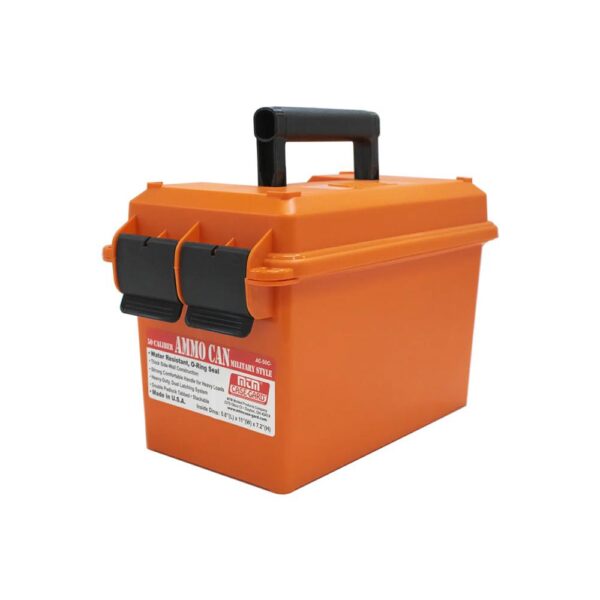 MTM Ammo Can .50 Cal Orange - Precision Shot Firearms