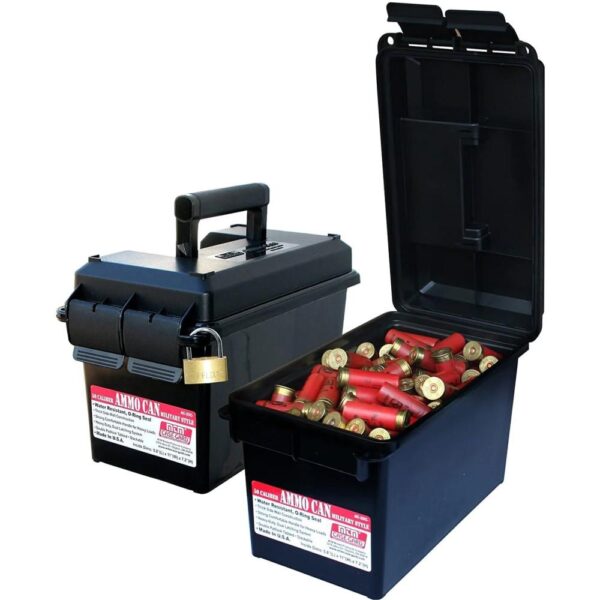 MTM .50 Cal Ammo Can Black - Precision Shot Firearms