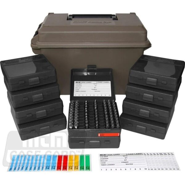 MTM AC50 9mm Ammo Can with 10-P1009 Dark Earth - Precision Shot Firearms
