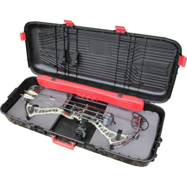 MTM Traveler Bow Case 44" Black with Wheels - Precision Shot Firearms