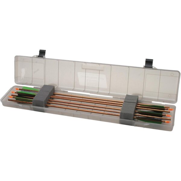 MTM Ultra Compact Arrow Case Up to 32" Arrows Clear Smoke - Precision Shot Firearms