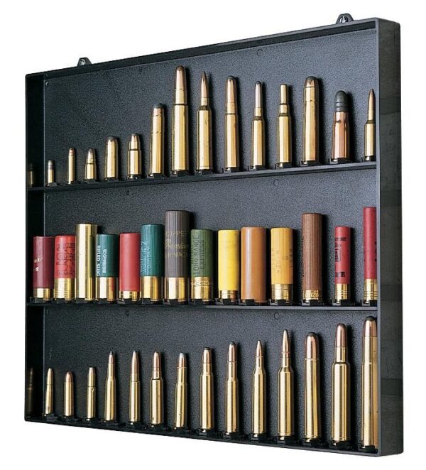 MTM Collector's Cartridge Display Board Black - Precision Shot Firearms