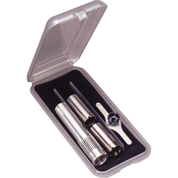 MTM Choke Tube Case for 6 Extended or 9 Standard Tubes Clear Smoke - Precision Shot Firearms