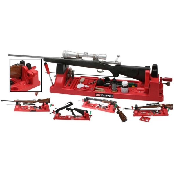 MTM Gun Vise Red - Precision Shot Firearms