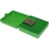 MTM Ammo Box for .41/.44 Mag/.45 LC 100 Rounds Green - Precision Shot Firearms