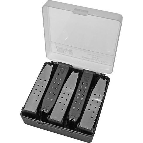 MTM Handgun Magazine Case Clear Smoke - Precision Shot Firearms