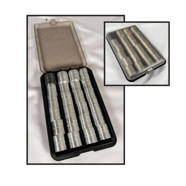 MTM Powder & Shot Bushing Box Black and Clear - Precision Shot Firearms