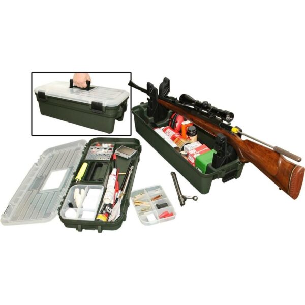 MTM Shooting Range Box Forest Green - Precision Shot Firearms