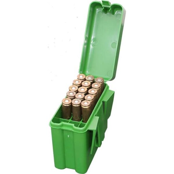 MTM 20 Round Belt Carrier 30-30/.308/.22-250/.243 Win Green - Precision Shot Firearms