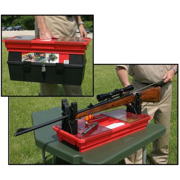 MTM Portable Rifle & Shotgun Maintenance Case Red - Precision Shot Firearms