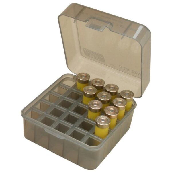 MTM Dual Gauge Shotshell Case Clear Smoke - Precision Shot Firearms