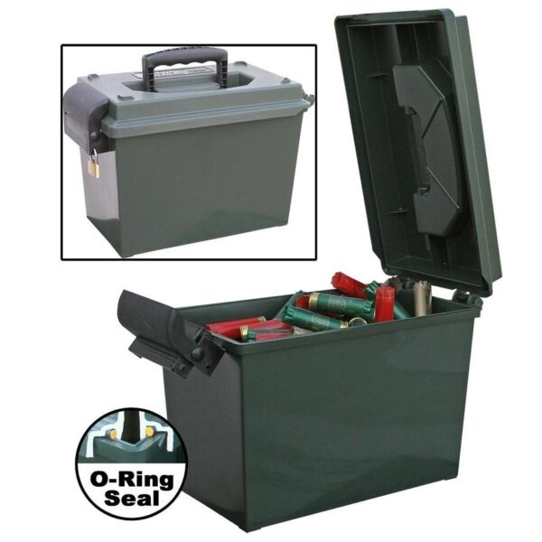 MTM 14"x7.5"x9" Sportsman Dry Box Forest Green - Precision Shot Firearms