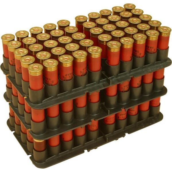 MTM 16 ga Shotshell Tray 50 Rounds Black - Precision Shot Firearms