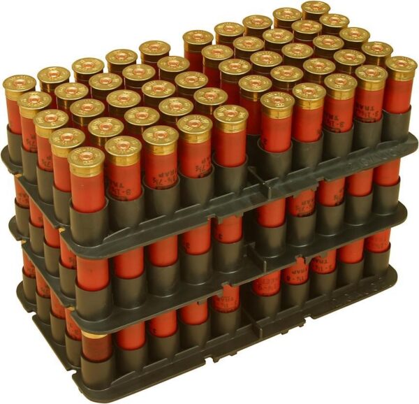 MTM Shotshell Tray 20 ga 50 Rounds Black - Precision Shot Firearms