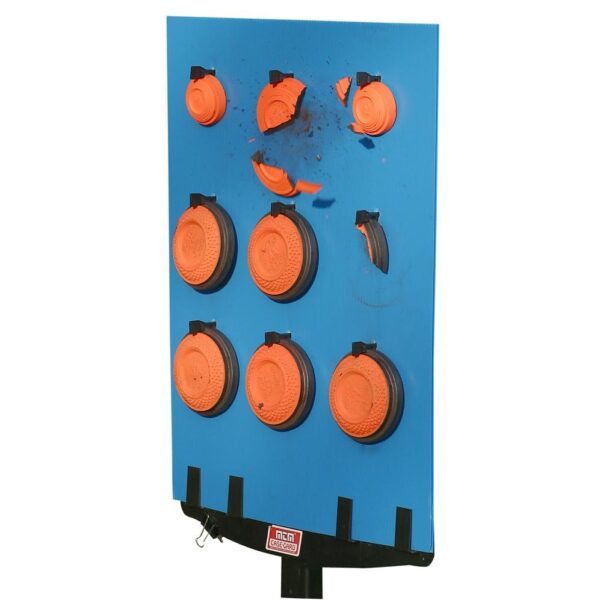 MTM Bird Board with 18 Clay Target Clips Blue - Precision Shot Firearms