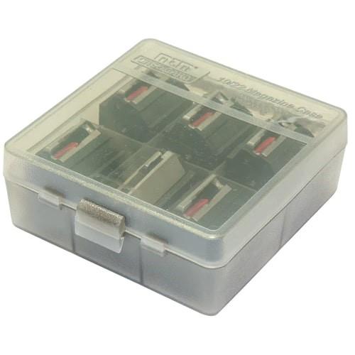 MTM 10/22 Rotary Magazine Case Clear Smoke - Precision Shot Firearms