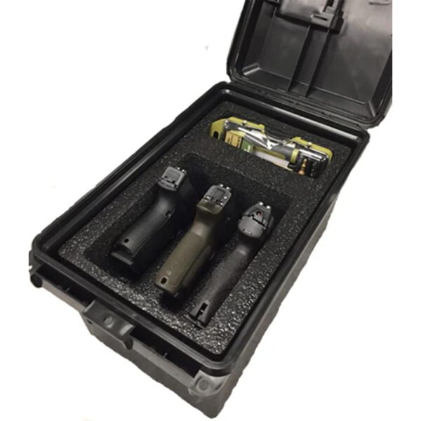 MTM Tactical Pistol Handgun Case fits 3 Handguns Dark Earth - Precision Shot Firearms