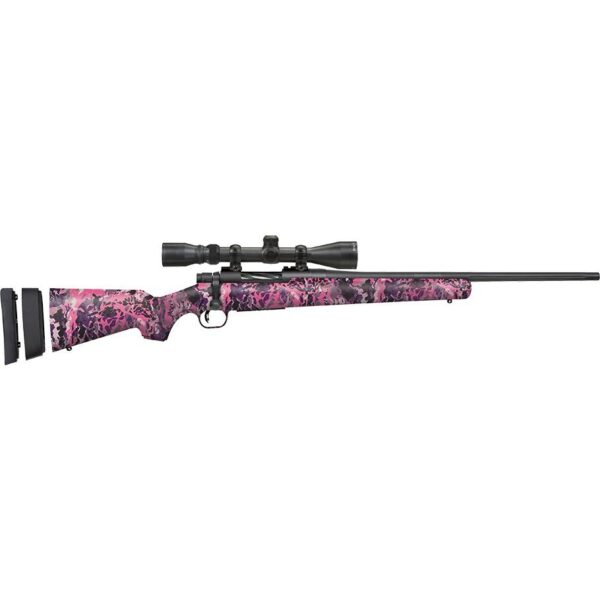 Mossberg Patriot Compact/Short LOP Super Bantam 6.5 Creedmoor Rifle 5rd Magazine 20? Barrel Pink - Precision Shot Firearms