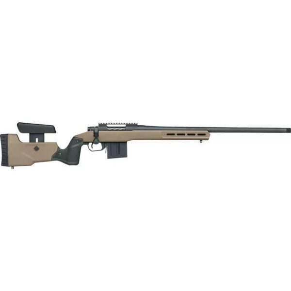 Mossberg Patriot LR Rifle 6.5 PRC 10rd Magazine 22" Barrel FDE MDT Oryx Tactical Chassis - Precision Shot Firearms