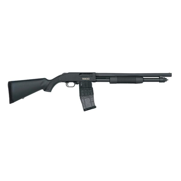 Mossberg 590M Mag-Fed Shotgun 12 ga 2.75" Chamber 10rd Magazine 18.5" Barrel Black - Precision Shot Firearms