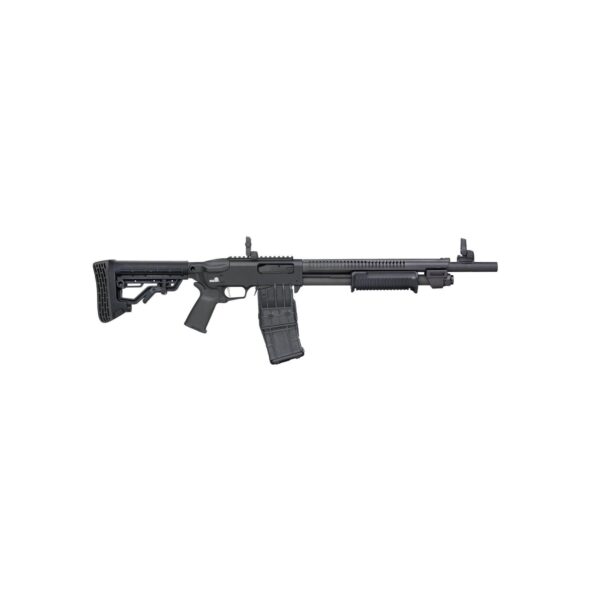 Mossberg 590M Shotgun 12ga 2-3/4" Chamber 10rd Magazine(1) 18.5'' Barrel Adjustable Stock Magpul MBUS Sights - Precision Shot Firearms
