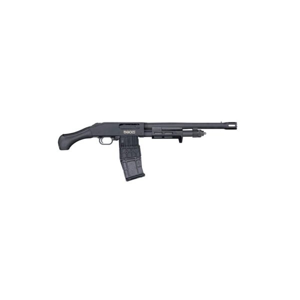 Mossberg 590M Shockwave Breacher Shotgun 12ga 2-3/4" Chamber 10rd Magazine(1) 14'' Breacher Barrel Birds Head Grip - Precision Shot Firearms