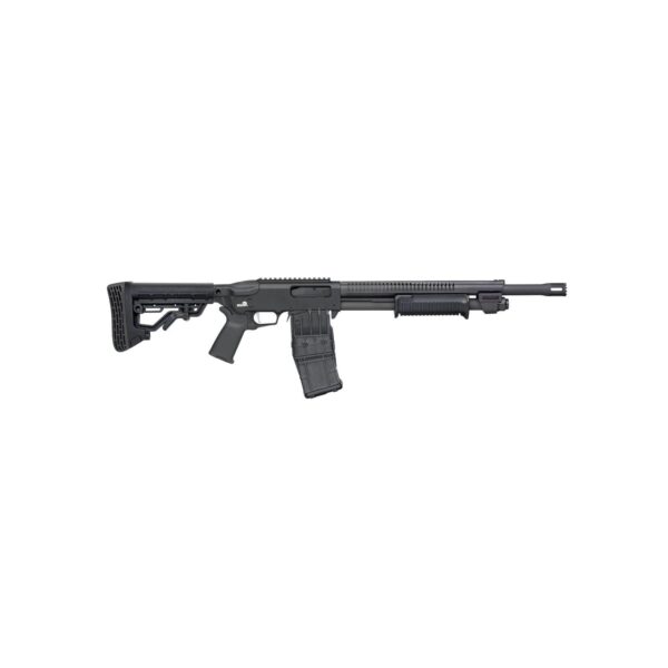 Mossberg 590RM Mag Feed Stand-Off Shotgun 12ga 10rd Magazine 18.5" Barrel AR-Style Rotary Safety - Precision Shot Firearms