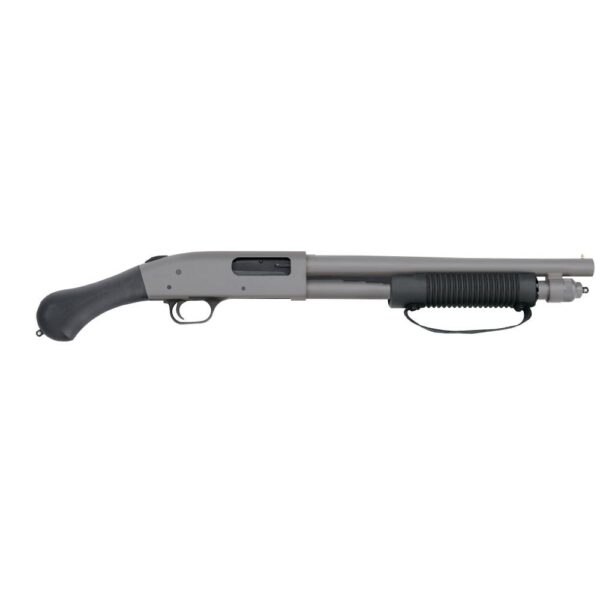 Mossberg 590 Shockwave JIC Shotgun 12 ga 3" Chamber 5rd Magazine 14" Barrel Grey with Water Resistant Tube - Precision Shot Firearms