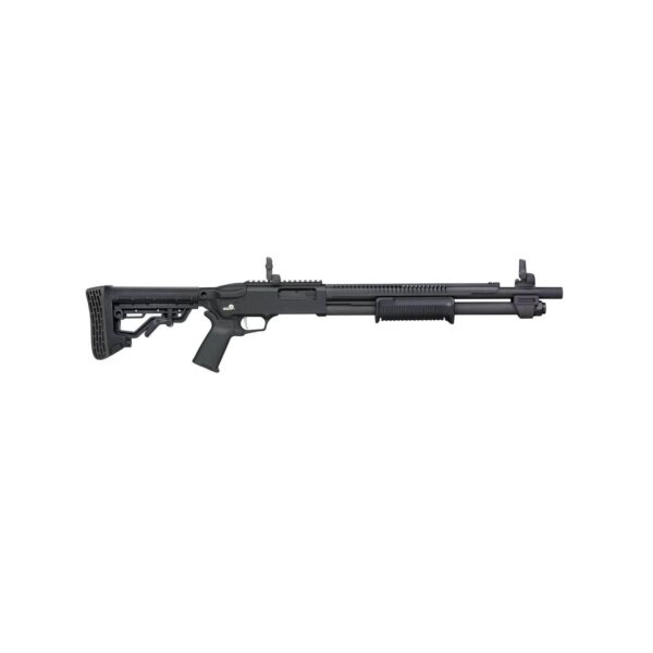 Mossberg 590R Shotgun 12ga 6rd Capacity 18.5" Barrel AR Mil-Spec Adjustable Stock Magpul MOE+ Grip - Precision Shot Firearms