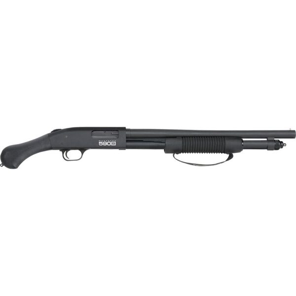 Mossberg 590s Shockwave Shotgun 12ga 18.5" Barrel Matte Blue Strapped Forend - Precision Shot Firearms