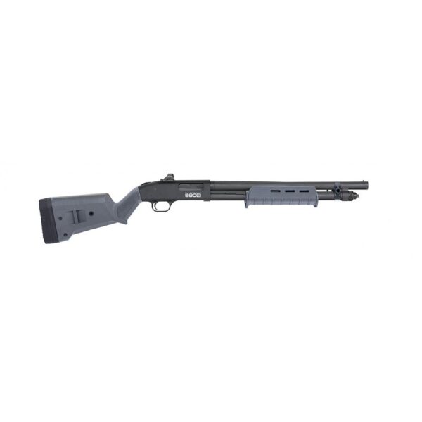Mossberg 590S Magpul Shotgun 12 ga 3" Chamber 5rd Capacity 18.5" Barrel Grey with Holosun 407K - Precision Shot Firearms