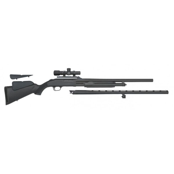 Mossberg 500 Field/Deer Combo Shotgun 20ga 5rd Capacity 24" & 26" Barrels w/2.5x20 Scope - Precision Shot Firearms