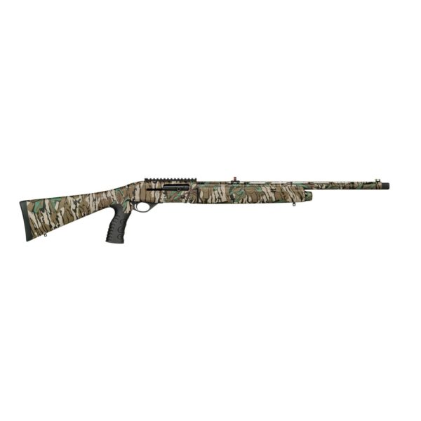Mossberg SA-20 Tactical Turkey Shotgun 20ga 3" Chamber 4rd Capacity 21 Barrel Full Mossy Oak Greenleaf Stock - Precision Shot Firearms