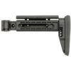 Midwest Industries Alpha Series Picatinny Folding Stock Black - Precision Shot Firearms