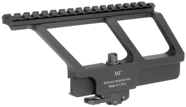 Midwest MI AK-47/AK-74 Side Railed Scope Mount Most Yugo Pattern Gun - Precision Shot Firearms