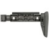Midwest Industries Alpha Series Picatinny Fixed Beam Stock Side Folder Black - Precision Shot Firearms