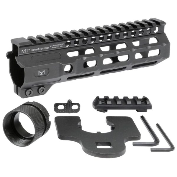 Midwest Industries Combat Rail Free Float Handguard 7" M-LOK Black - Precision Shot Firearms